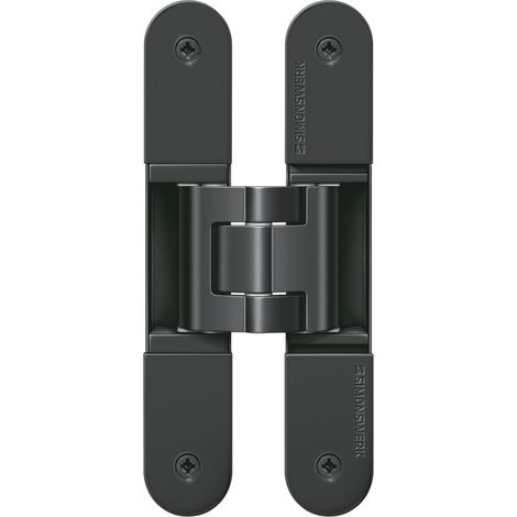 Türband Türbeschlag TECTUS TE 340 3D verdeckt schwarz beschichtet, 2 Stk (1/5)
