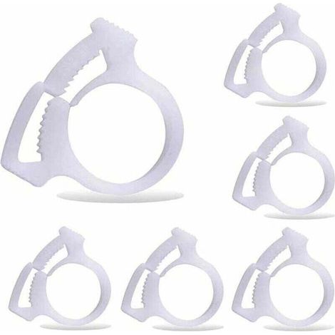 6 pièces B15 pinces de fixation du tuyau de balayage de piscine, convient pour le nettoyeur de piscine Polaris 180 280 360 380 480
