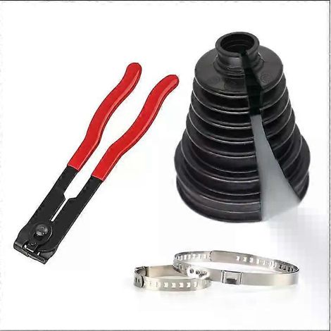 Cache-poussière universel pour cage à billes, kit de réparation de cage à billes, cache-poussière pour demi-arbre, kit de réparation d'arbre de transmission, gaine en caoutchouc pour cage à billes (1/4)
