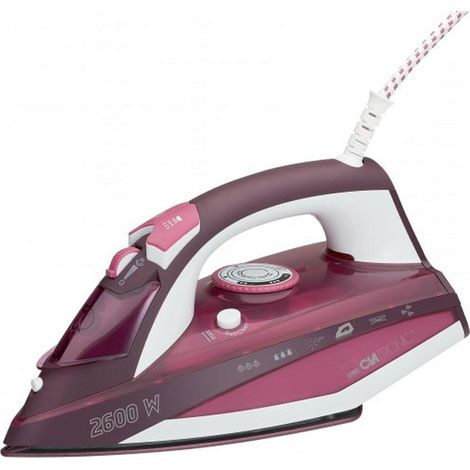 Clatronic DB 3705 Plancha de Vapor Rosa 2600W (1/3)