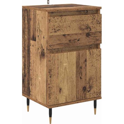 Vitrina con cajón Madera Vieja 40 x 35 x 70 cm vidaXL (1/5)
