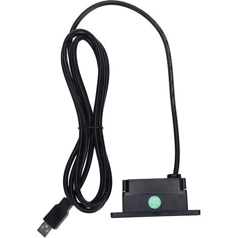Multiprise encastrée USB 5V 2,5m avec deux ports USB, prise de charge pour canapé, boîtier ABS, prise de charge USB intégrée pour téléphone (1/5)