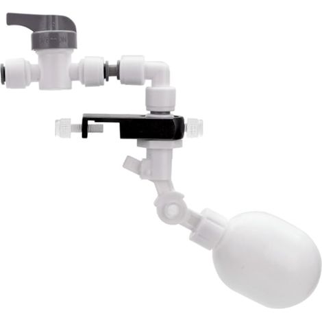 Adjustable Float Valve Kit, 1/4" Automatic Water Filter, Ball Valve, Automatic Water Filling Controller, Automatic Filling System for Aquariums Reverse Osmosis (1/5)