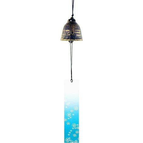 Carillons éoliens Japonais Cloche à Vent en Fonte carillons extérieurs pour Jardin Patio Porche Balcon décoration Cloche Suspendue de Style Japonais Traditionnel (1/5)
