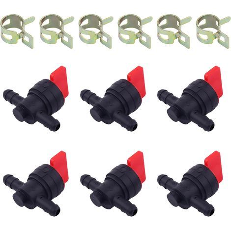 1/4" Inline Fuel Shut-Off Valve for BS 15A114 20A113 20A114 20A412 20A413 20A414 20A416 20B412 20B414 20B437 20C112 20C113 20C114 20C414 20D41 2 20D414 20E114 Engine (1/5)