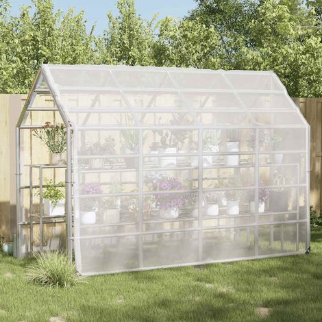 Housse de protection plantes avec œillets 3x5 m polyéthylène (1/5)