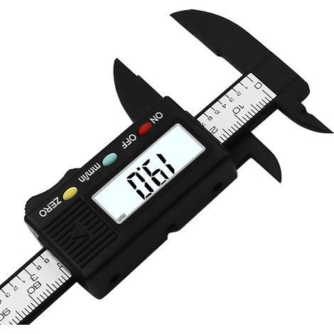 0-100mm électronique numérique vernier pied à coulisse jauge outil de mesure calibre de mesure pour la mesure de bijoux règle numérique Durable et attrayant (1/5)
