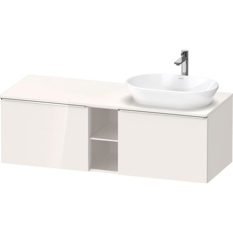 Duravit D-Neo Meuble sous-lavabo en console suspendu (découpe à (1/2)