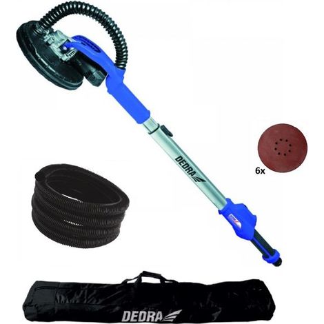 Lijadora de 610 W para superficies de yeso con caja de engranajes - DED7743 (1/2)