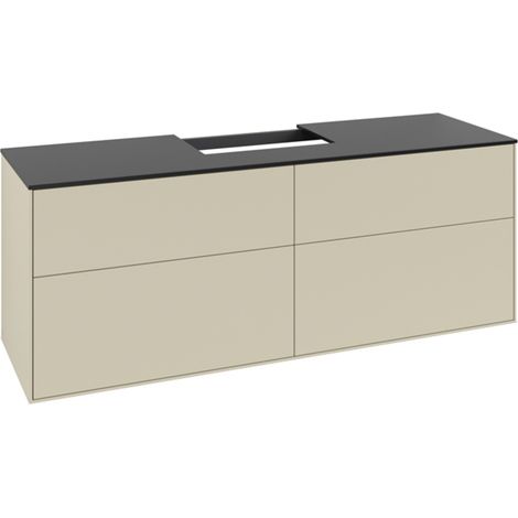 Villeroy & Boch Finion meuble sous lavabo, lavabo au centre,