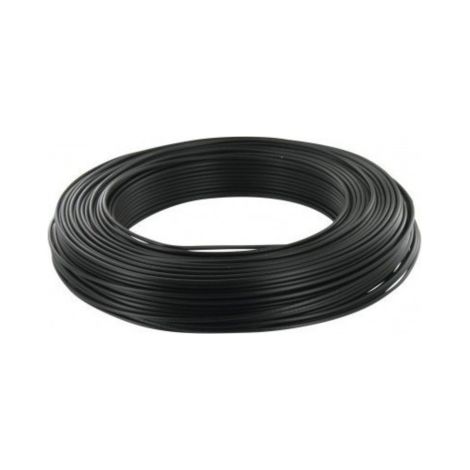 Câble souple H07V-K 10mm² noir au mètre – Multibrins souple 100% cuivre OFC – Pour circuit électrique basse tension 12/24/48V – Antarion