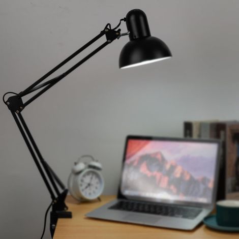 Lampe de Lecture LED avec Pince, Table Flexible et Réglable pour (1/2)