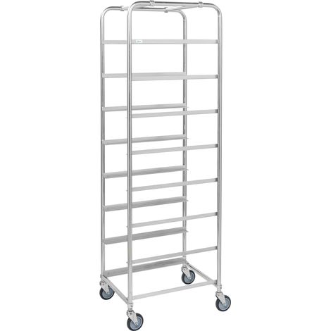 Carrello porta contenitore per 8 contenitori di 210mm max Kongamek KM164