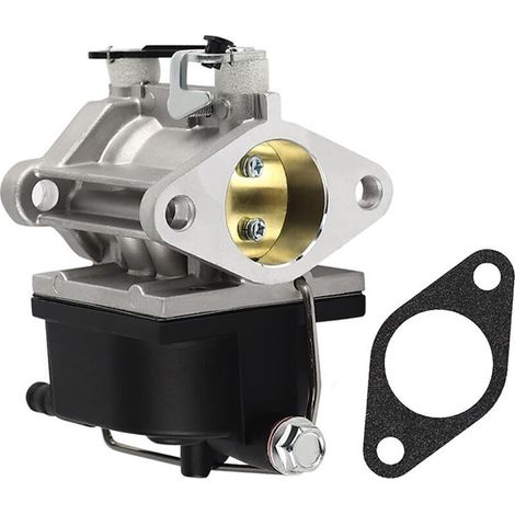 Vergaser mit Dichtung für Tecumseh 640065 640065A OHV 110, OHV 115, OHV 120, OHV 125, OHV 130, OHV 135 und OV358EA Rasenmähermotoren (1/4)
