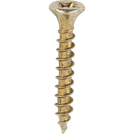 TIMCO Velocity Premium Multi-Use Countersunk Gold Woodscrews - 3.5 x 25