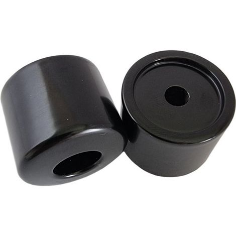 Contrapesos/extremos de manillar Biketec para Yamaha X-MAX 125 (2018-), X-MAX 300 (2017-), X-MAX 400 (2018-) (ver descripción adicional) negro 2408080000 (OEM: 1PA-F6246-10-00)