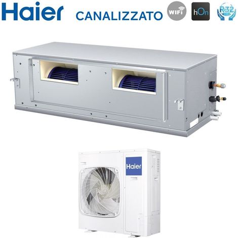Haier Inverter-Klimaanlage Ducted High Head 42000 Btu ADH125H1ERG Dreiphasig R-32 Wi-Fi Optional Keine Steuerung Keine Steuerung