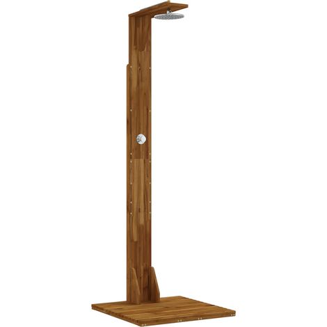 Doccia da esterno 219 cm Naturale vidaXL (1/5)
