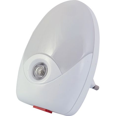MAURER luz nocturna 3 funciones con sensor , Luz nocturna 3 funciones con sensor- Luz de noche 3 leds.- Con sensor.- Gracias al sensor se activa con el crepúsculo (1/5)