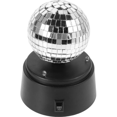 Ambiance Included Compact Rotating Battery Parties Indoor Mirror