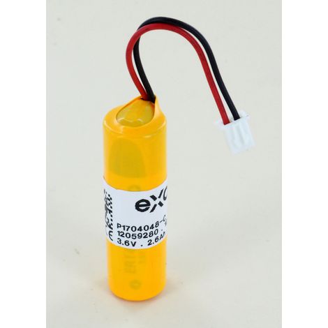 Exalium Premium – Pile lithium 3.6V pour analyseur de piscine Blue Connect Plus – Compatible Blue battery – Technologie lithium – Livrée sans joint caoutchouc