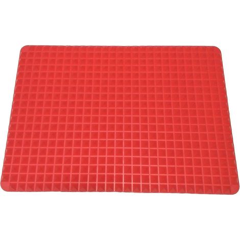 Moule pyramidal en silicone, tapis de cuisson en silicone, tapis de cuisson pour barbecue, plaque de cuisson pour four, tapis de cuisson pour pâtisserie (1/5)