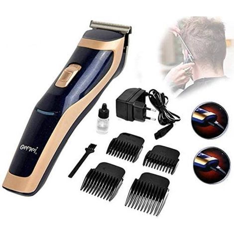 TRADE SHOP - Tagliacapelli Rasoio Elettrico Ricaricabile Senza Fili Professionale Gm-6005 - (1/5)
