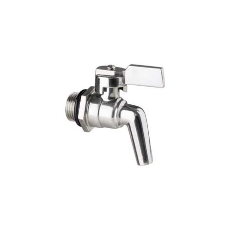 RUBINETTO A LEVA ACCIAIO INOX PER FUSTI E SERBATOI  M 3/4