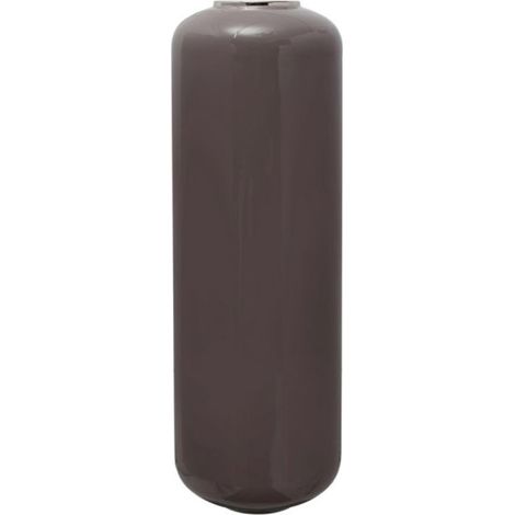 Vase Rond Design "Touna" 91cm Gris & Argent (1/2)