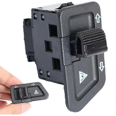 Pédale électrique Accessoires moto Clignotants et bouton d'urgence Clignotement double activable/désactivable avec double clignotement (1/5)
