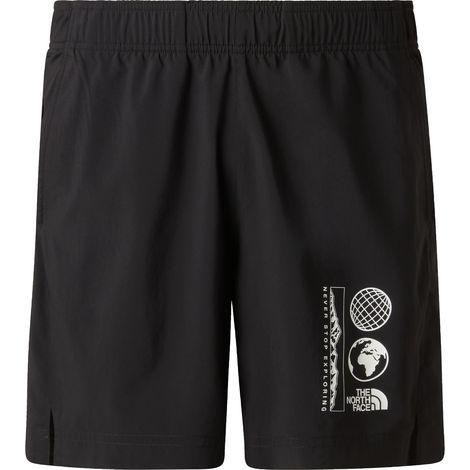 Pantalones cortos de entrenamiento 24/7 para hombre de The North Face, 7 pulgadas, color negro, NF0A8G84JK3, talla L (1/2)