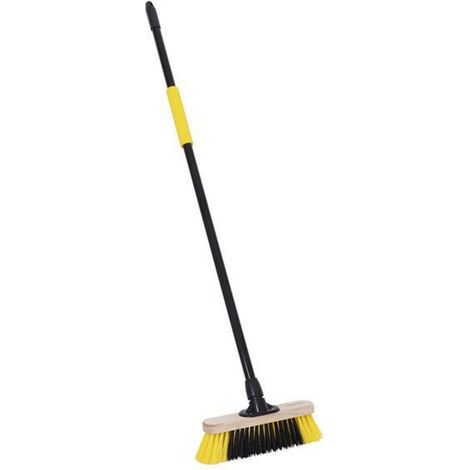 Bulldozer Dual Fill Soft Broom 279mm with PET Bristles