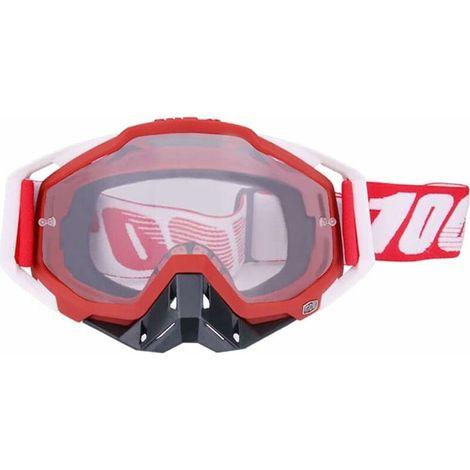 Lunette de Moto Cross Mototourisme Lunettes Goggle d 'Anti-poussière d'anti-buée Coupe-Vent pour Ski Cyclisme Activités Extérieures, A (1/5)