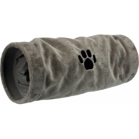 Trixie túnel de juego gris para gato confortable