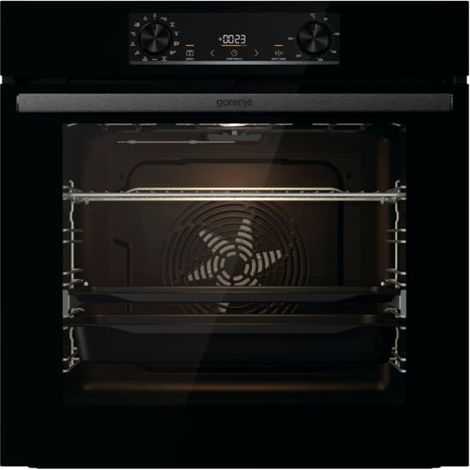 Gorenje Einbau-Backofen 60 cm Bratenthermometer 1-fach Teleskopauszug BOS6737E13BG (1/5)