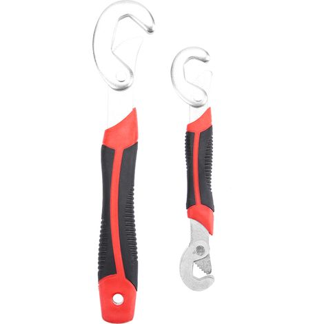 Set mit 2 magischen Schlüsseln, multifunktionaler Doppelschlüssel, universelles Handwerkzeug (1/5)
