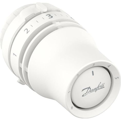 Danfoss Redia RA Click thermostat blanc compact et précis
