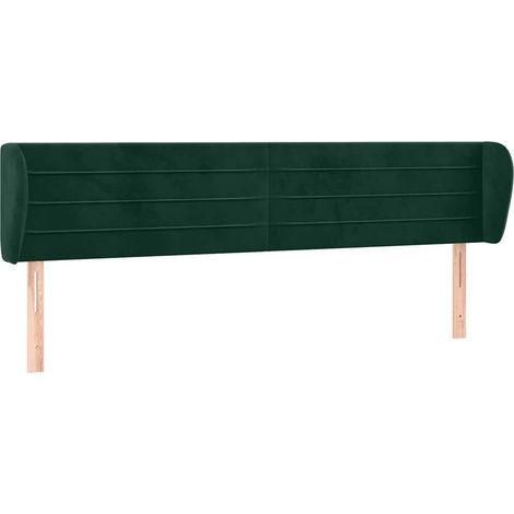 Maison Exclusive - Cabecero de terciopelo verde oscuro 183x23x78/ (1/5)