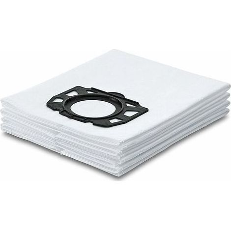 4pcs Kärcher Sachet filtre ouate accessoire pour les aspirateurs multifonctions eau et poussières WD 4, WD 5, WD 6, WD 4290, 5200 M, 5300 M et 5600 MP (1/3)