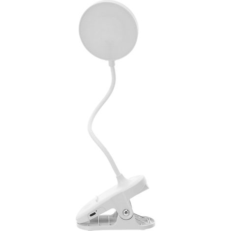Lampe de Lecture à Pince avec Lumière LED Ajustable en Plastique (1/4)