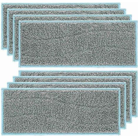 Lot de 8 tampons de nettoyage lavables et réutilisables pour Irobot Braava Jet M6 (1/5)