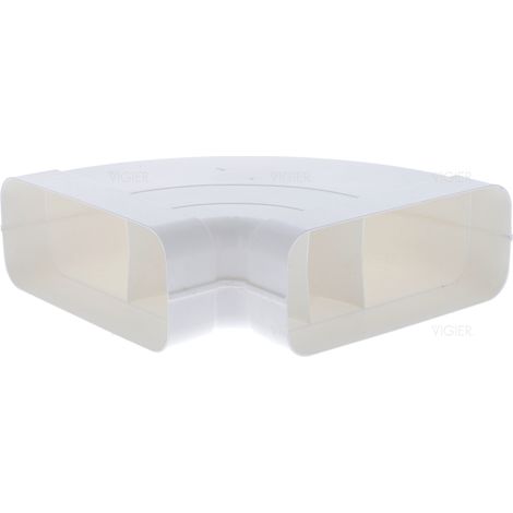 Coude horizontal double femelle 90° rectangulaire 906403 Novy (1/5)