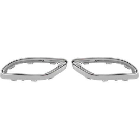 Couvercle d'embout d'échappement chromé brillant, garniture de remplacement pour mercedes-benz A B C E GLC classe cls W177 W247 W205 W213 X253 C257-VSIAISV (1/5)