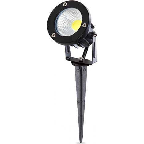 Faretto da giardino a LED 7W 589Lm 2700ºK Spike 50.000H [SL-CPDC09-7W-WW]