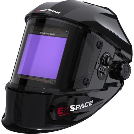 Casco per saldatura, auto-oscurante, ampio schermo, A (1/5)