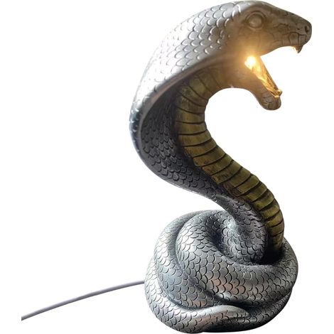 Veilleuse Nocturnes Serpent Gothiques Lampe de Collection (1/5)
