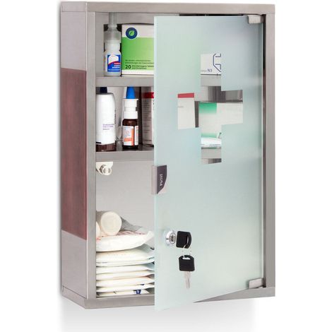 Botiquin emergency xl acero inoxidable