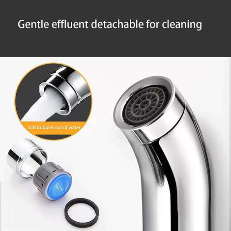 Robinet de salle de bain, robinet de lavabo blanc, robinet de haute qualité, robinet de salle de bain, résistant à l'usure (1/3)