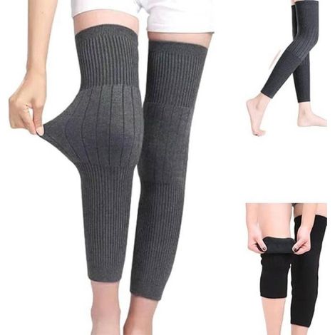 Genouillères - Chaudes - Taille L - Pour Activités Sportives et Usage Quotidien - 1 Paire (1/5)