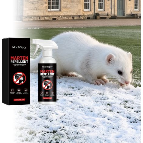 Nerzabwehrspray, geeignet für den täglichen Gebrauch, Outdoor-Aktivitäten, Wohnwagen und Lagerhallen. Praktisches Nerzabwehrspray – 120 ml -- BIEMMEDUE (1/5)